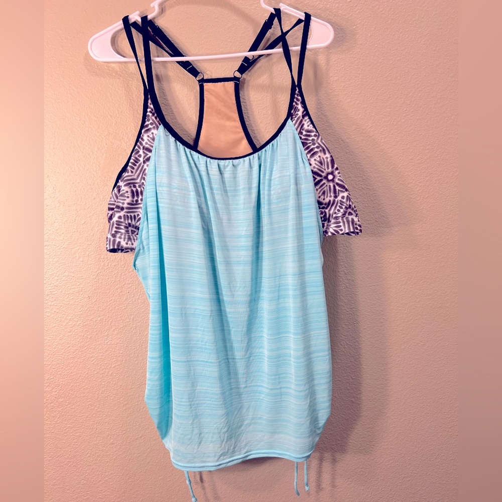 Plus Size - 3x swimwear top by Zero X Posur Swimwear